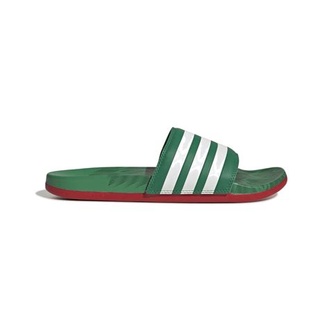 badslippers groen adidas|adidas sandalen slippers.